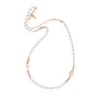 Necklace Amen Woman Rosari in Silver CRORB3